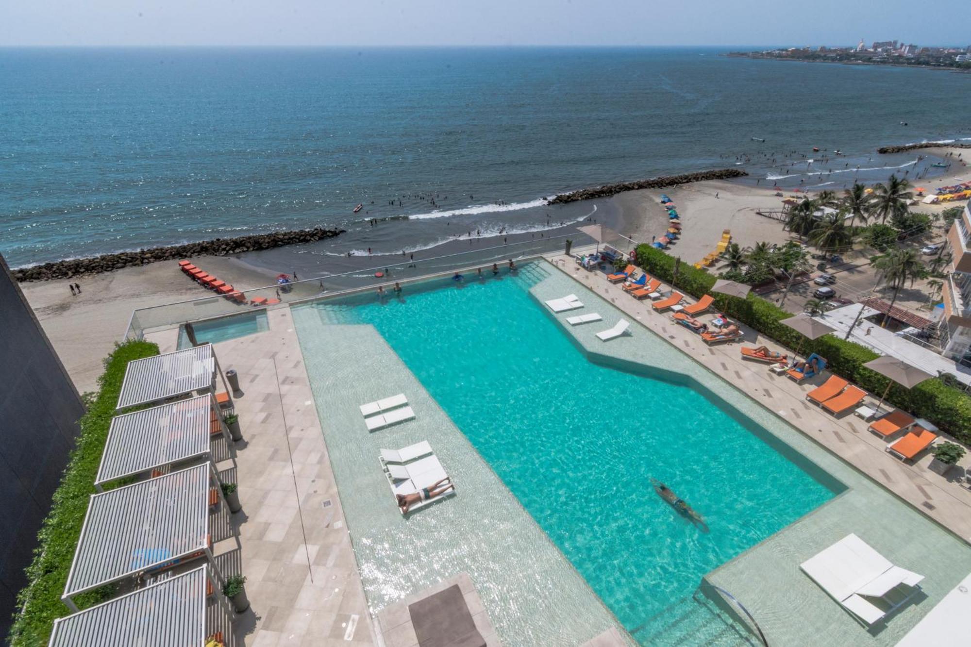 41St Fl Beach Condo In Bocagrande Cartagena Dış mekan fotoğraf