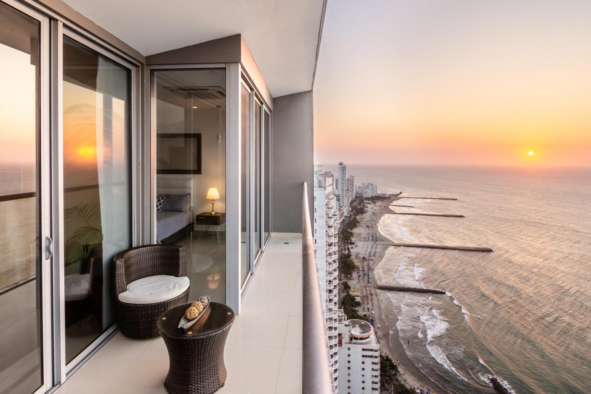 41St Fl Beach Condo In Bocagrande Cartagena Dış mekan fotoğraf