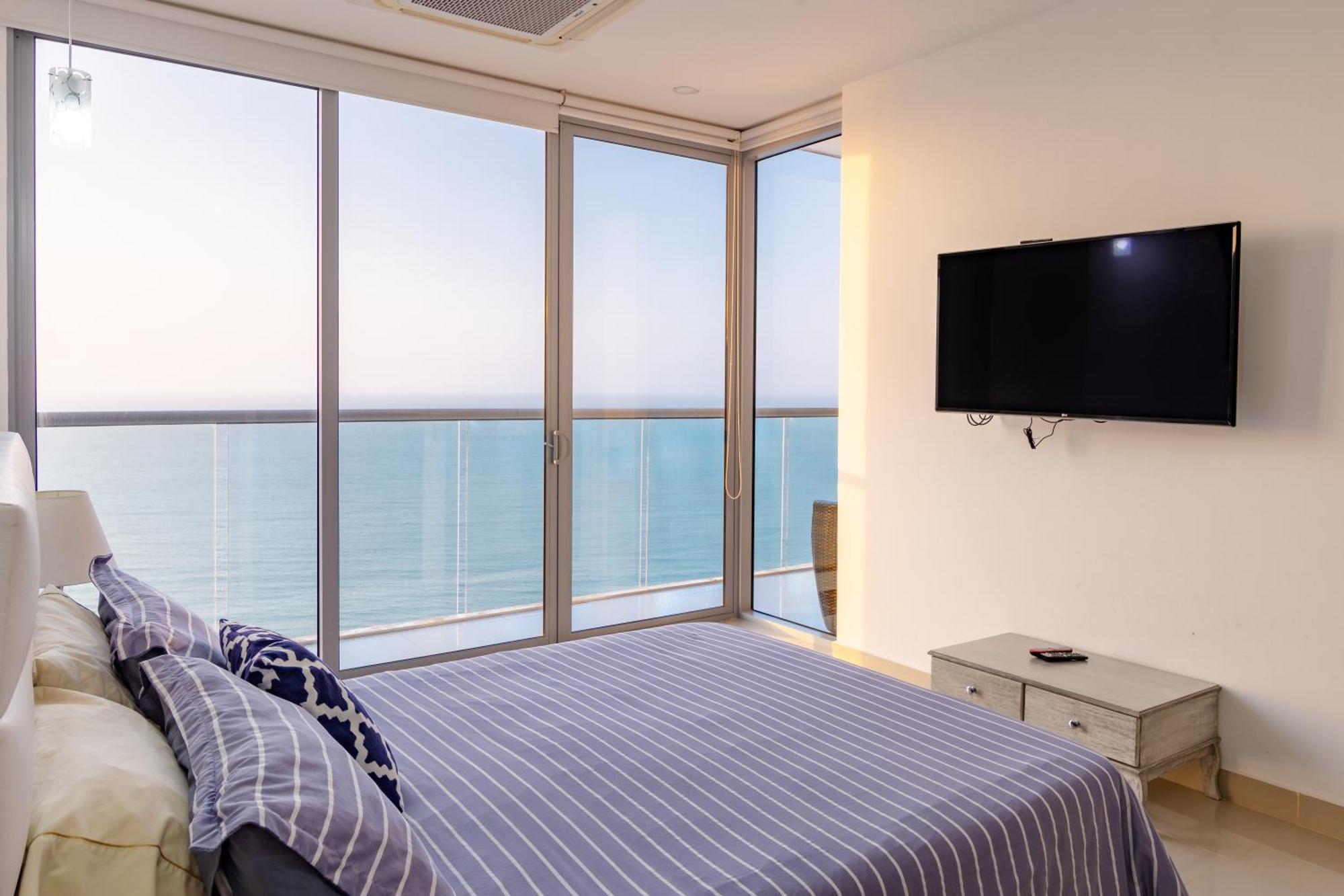41St Fl Beach Condo In Bocagrande Cartagena Dış mekan fotoğraf