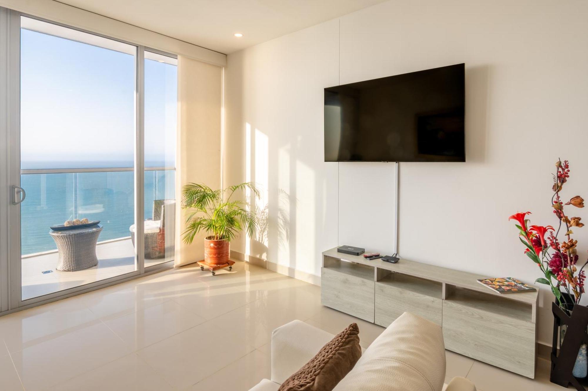 41St Fl Beach Condo In Bocagrande Cartagena Dış mekan fotoğraf