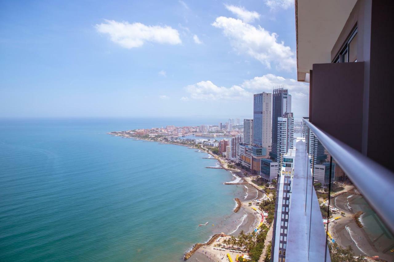 41St Fl Beach Condo In Bocagrande Cartagena Dış mekan fotoğraf